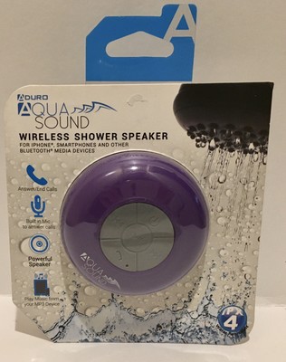 aduro aqua bluetooth shower speaker