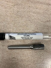 SA3DC 3/8"x3/4"x2-3/4" Carbide Double Cut Cylinder Burr Made in USA
