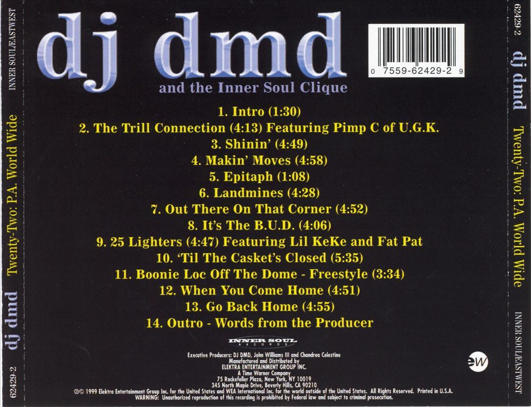 洋楽 G-RAP/DJ DMD/TWENTY-TWO G-RAP / DJ DMD – Twenty-Two: P.A. 〜