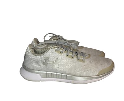 Under Armour Charged Women's Size Silver Running Athletic Shoes