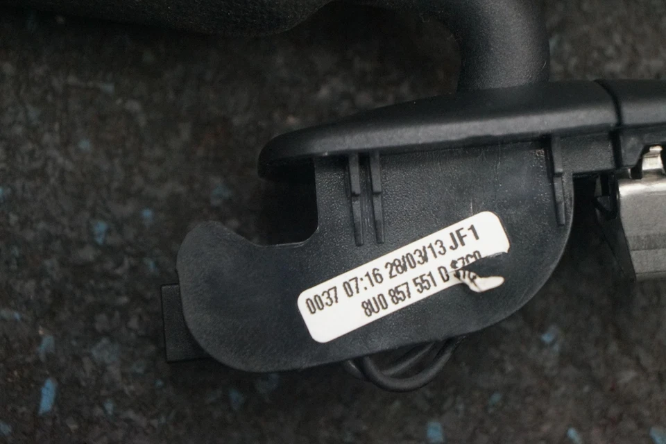 Juego 2 espejos retrovisores parasol izquierdo derecho negro OEM AUDI RS5 2013-15 A4 S4 Foto 4 de 4