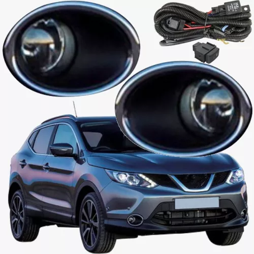Pair Bumper Fog Lamps Light Complete kit For Nissan QASHQAI 2014 2015 2016 /1Set - Picture 1 of 12