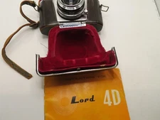 Vintage Okaya Lord 4D 35mm Film Rangefinder Camera w/ Case - F2.8 40mm Lens book