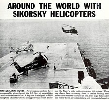 Sikorsky Helicopter 1958 Advertisement Aviation Stratford CT Military DWEE11