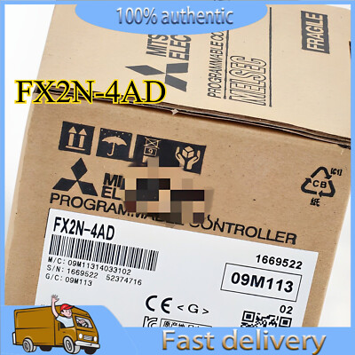 1PC FX2N-4AD 1PCS for NEW MITSUBISHI Programmable Controller FX2N-4AD with box
