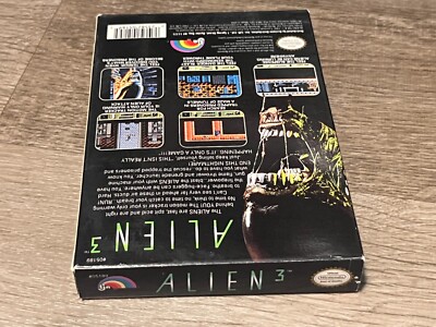 Alien 3 Nintendo Nes Game + Box Very Good Condition Authentic | eBay