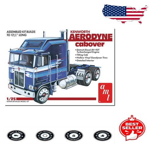 Elegantes Kenworth Aerodyne Cabover Truck Modell - Ausstellungsfertig, 14,5 x 10 Zoll