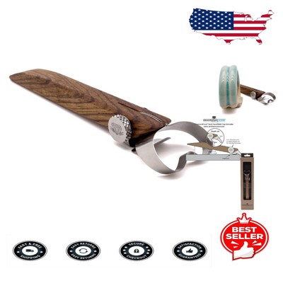 Double Round XL Handheld Extruder - Adjustable Thickness for Creative Pottery