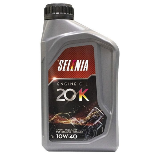 Kit 2 Lt OLIO MOTORE PETRONAS SELENIA 20K SAE 10W40 ACEA A3 API SL/CF 9.55535-G2 - Imagen 2 de 3