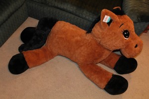 peluche caballo gigante