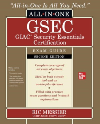 GSEC GIAC Security Essentials Certification All-in-One  - BOOK NEW Messier, Ric