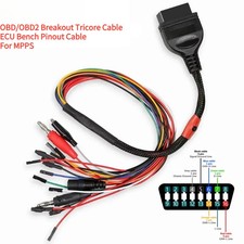 Diagnostic Adapter Mppsv18 Breakout Tricore Cable Ecu Bench Pinoutcable For Mpps