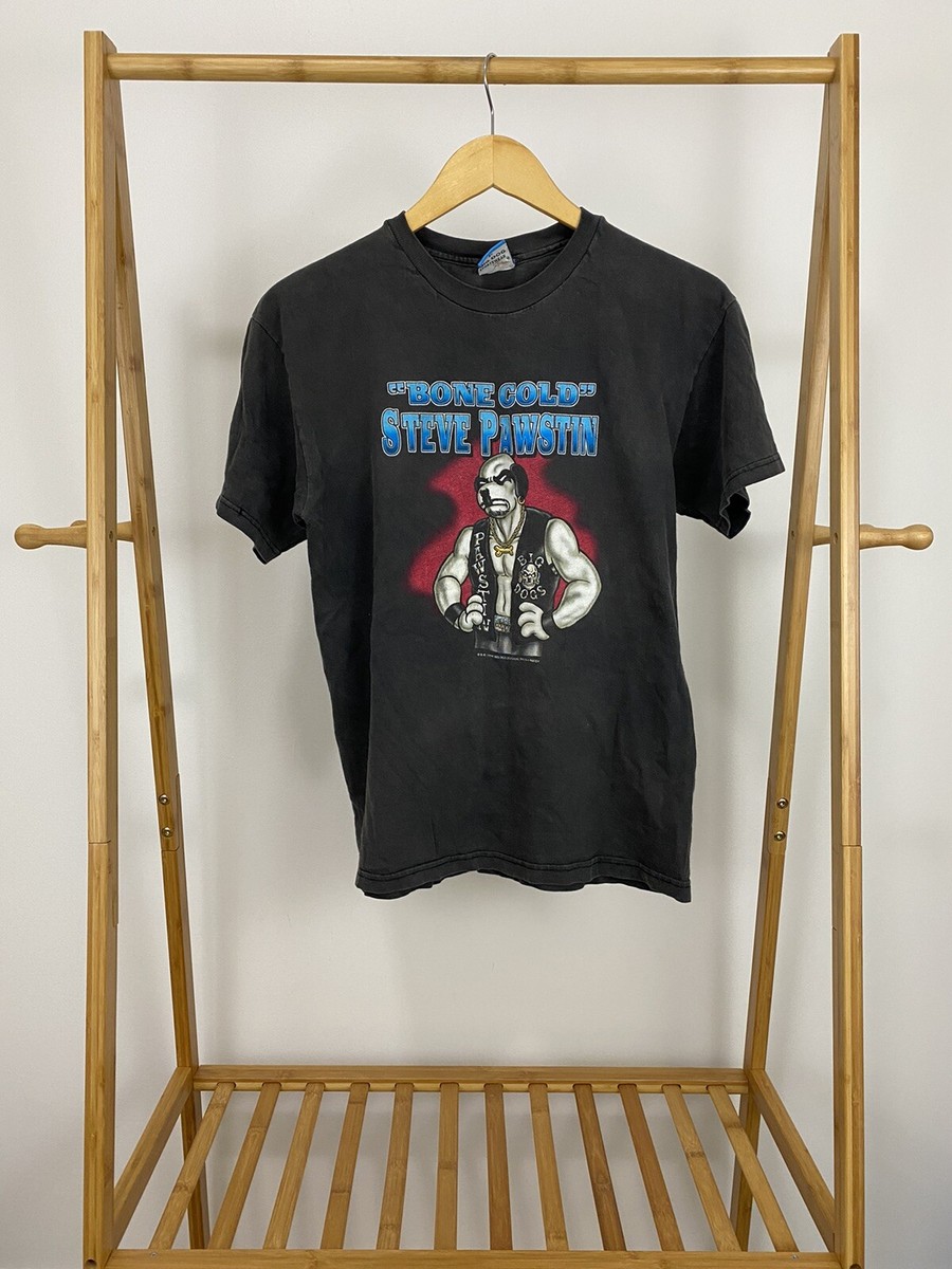 VTG Stone Cold Steve Austin Big Dogs Bone Cold Faded T-Shirt Size