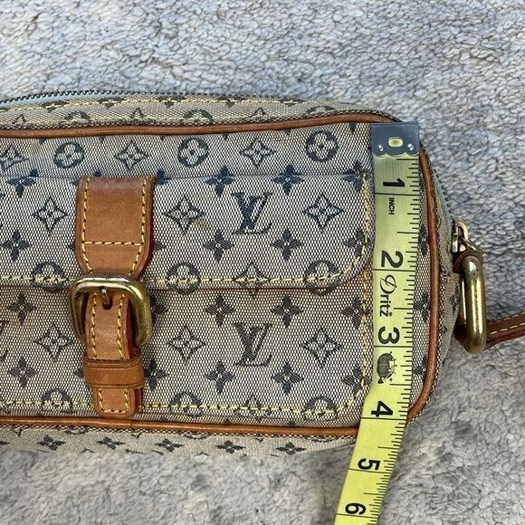 Louis Vuitton Monogram Mini Lin Juliette MM Denim Crossbody Louis Vuitton Monogram Mini Lin Juliette MM Denim Crossbody