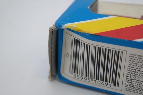 Vintage 1981 MATCHBOX Mercedes-Benz AMG Blue Window Box 500 SEC Red Coupe MB43 - Picture 9 of 9
