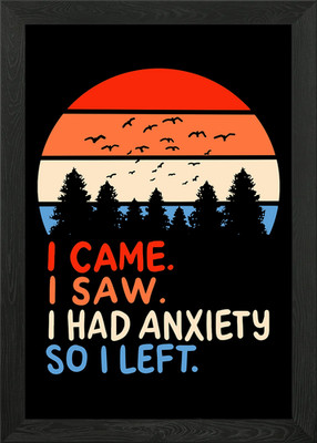 Gerahmtes Wandbild Psychische Gesundheit Poster Leinwanddruck Bild