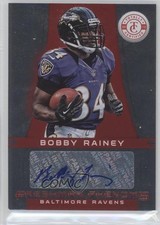 2012 Totally Certified Platinum Red 223/290 Bobby Rainey #105 Auto 0j6