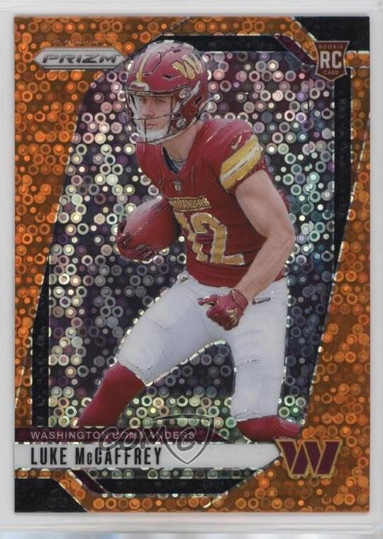 2024 Panini Prizm Rookies Disco Prizm Luke McCaffrey #367 Rookie RC 1k9t