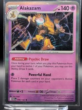 Alakazam Holo Rare - Mega Evolution 56/132 - NM