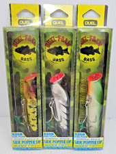 SET DL169 3pcs 90mm 18.5g Duel Foam Side Popper Pencil Fishing Lure Japan