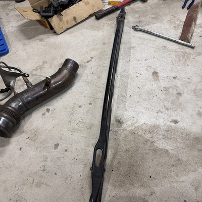 OEM BMW F07 535i GT 10-17 Front Bumper Lower Mount Bracket Beam Bar 51117203078
