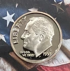 Photo of a 1993-S Roosevelt Dime Proof from an eBay sale