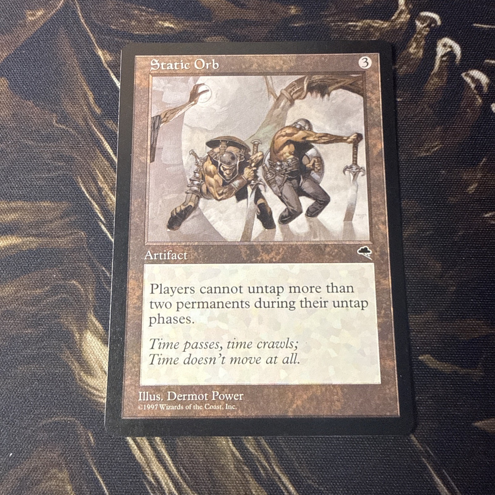 1x Static Orb Tempest MTG Cards Tempest Rare Artifact Magic LP