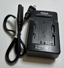 OEM Genuine Nikon Quick Battery Charger MH-18 Wall Plug In w/ Cord
