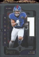2024 Panini Select #5 Malik Nabers Select Numbers