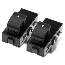 2PCS Power Window Switch Rear Left or Right Compatible with GMC Sierra Yukon