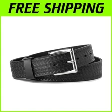 USA-Made EDC Gun Belt | Black Basket Weave