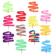 12 Pcs Dance Ribbon Ribbons for Girls Gymnastics Training Equipment Child