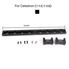 445mm Dovetail Mounting Plate Connect  for Telescope Celestron C11/C11HD Black