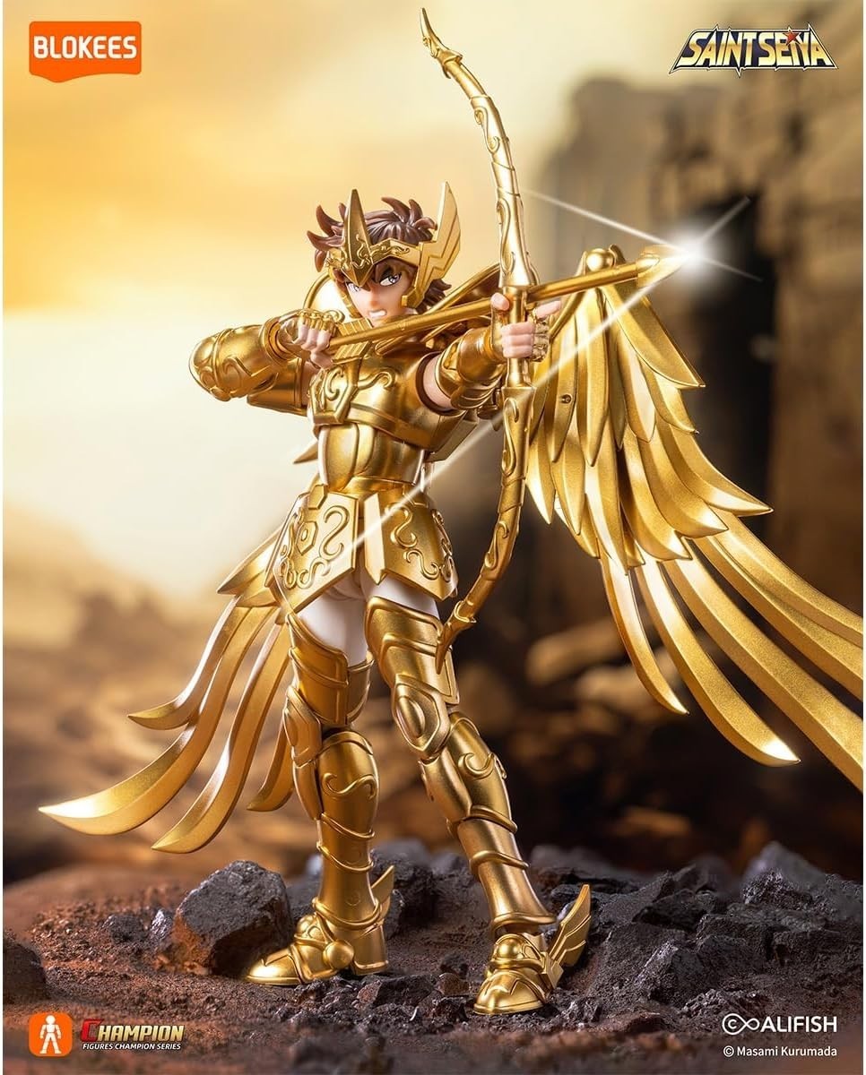 Blokees BLK75006 Blokees Figures - Saint Seiya - Saggitario Aiolos - 50 Parti Mo - Immagine 3