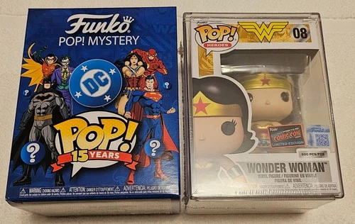 Funko Pop! DC Wonder Woman 500 Limited NYCC 2025 Official Sticker New York Comic
