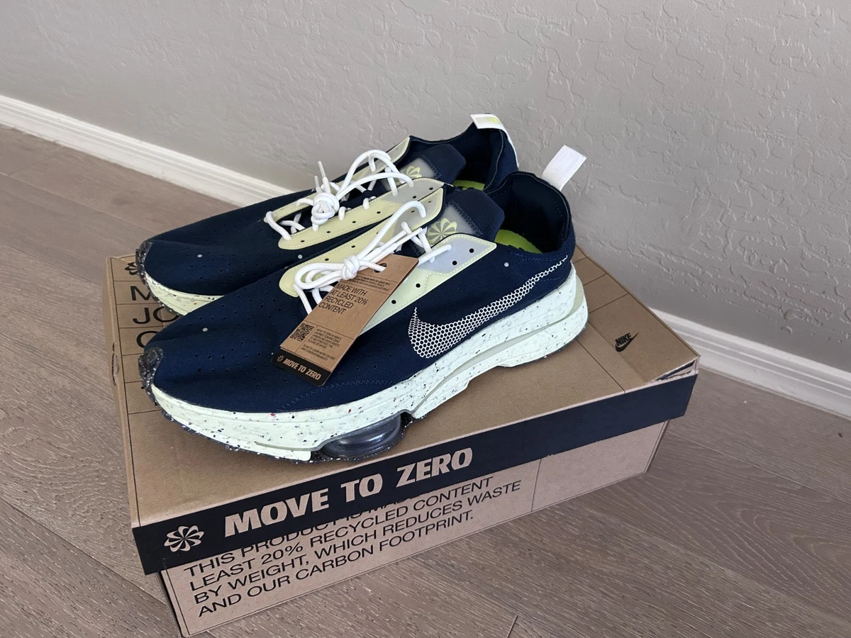 Nike Air Zoom-Type Crater Armory Navy Lime Ice for Sale  display picture 1