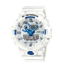 Casio G-Shock GA700HDS-7A White Analog Digital Bioluminescent Dial Men's Watch