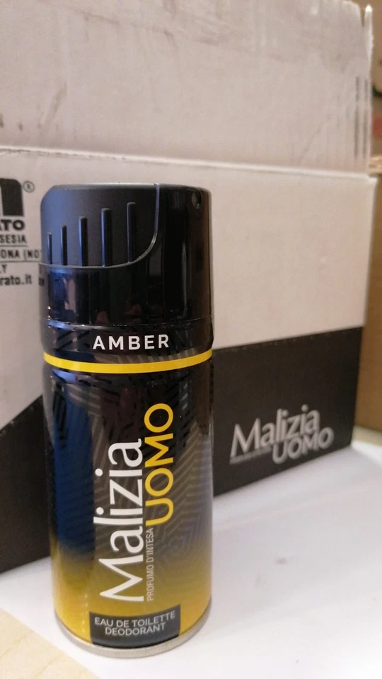 MALIZIA 12 PEZZI - DEO SPRAY UOMO AMBER ML.150 0000000002094