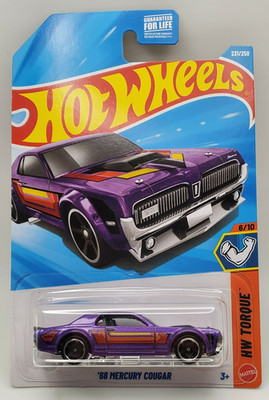 2026 Hot Wheels Purple 68 Mercury Cougar HW Torque #231