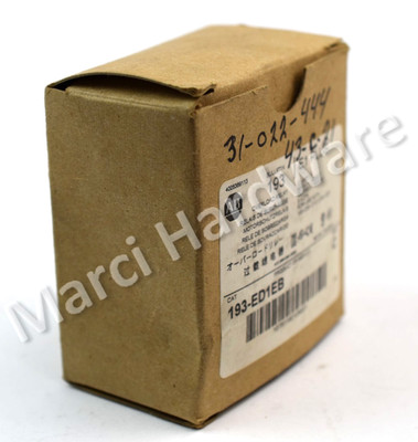 Original Box Allen Bradley 193-ED1EB /C E1 Plus 5.4-27A 3-Phase Overload Relay