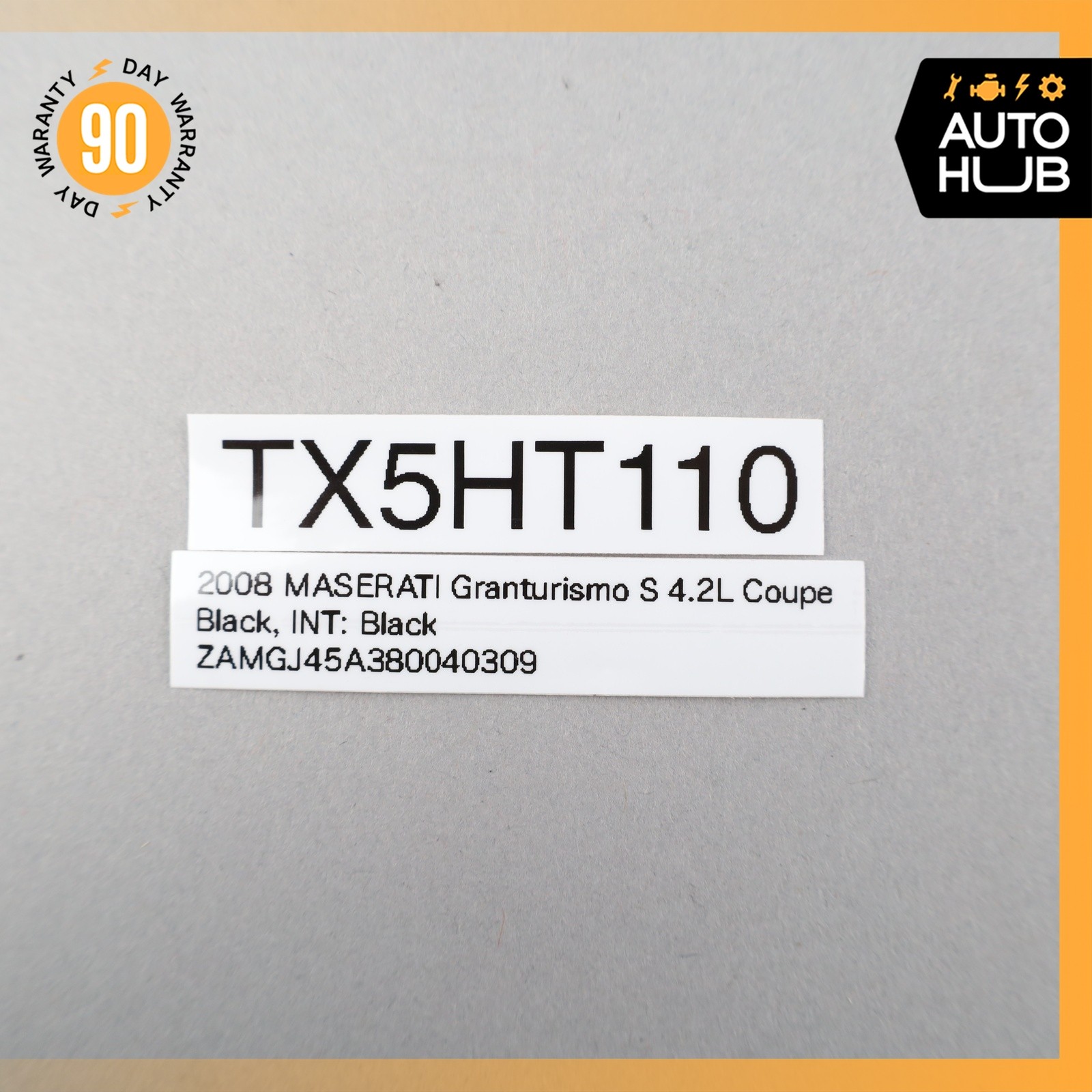 08-16 Maserati GranTursimo M145 4.2L Engine Control Module ECU OEM 74k