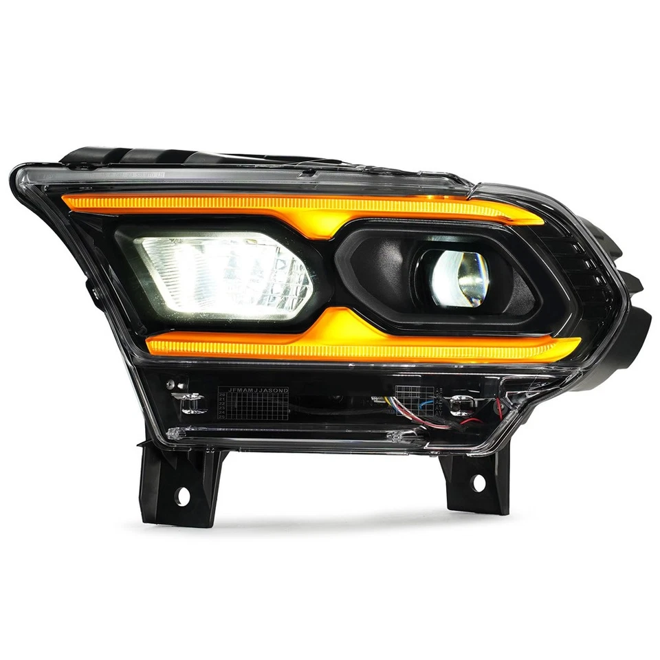 For Dodge Durango 2021 2022 2023 Headlight Full LED Headlamp Black Left Side - Image 2 of 4