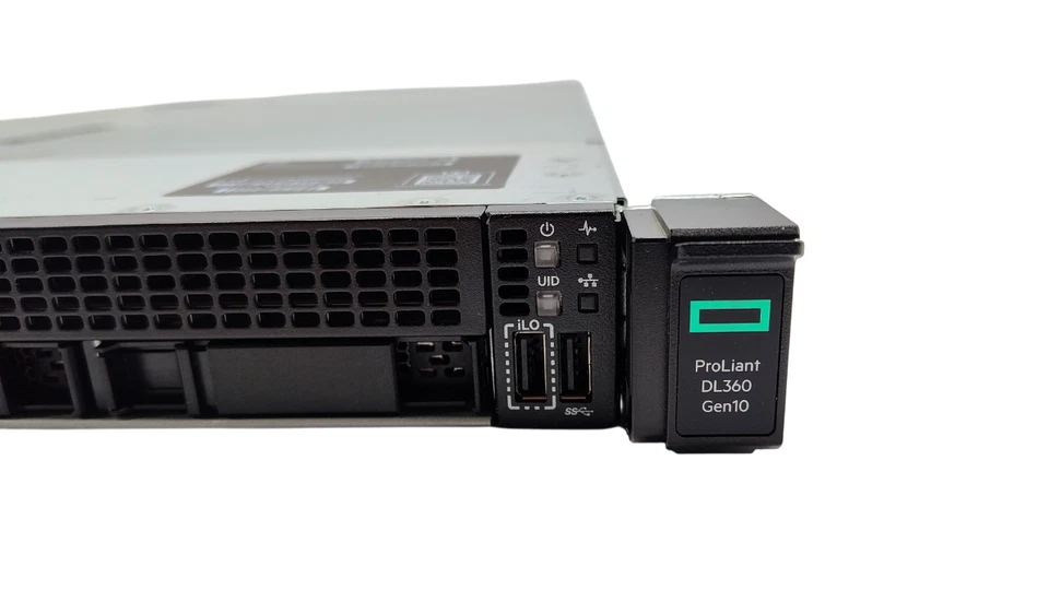 HP ProLiant DL360 Gen 10 1x Xeon Silver 4210 8x 2.5" Bay 2x 500W PSU sin RAM/HDD Foto 2 de 4