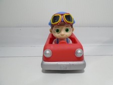 2020 JAZWARES COCOMELON TOM TOM REF FIRE TRUCK 3.5" PLASTIC ROLLING VEHICLE TOY