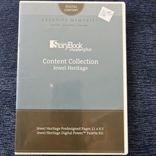 Story Book Creator Plus: Digital Embellishment Kit -Jewel Heritage, CD