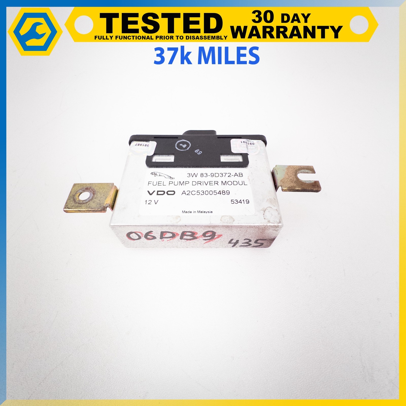 05-16 ASTON MARTIN DB9 V8 VANTAGE FUEL PUMP CONTROL MODULE OEM