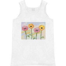'Colourful Poppies' Adult Vest / Tank Top AV053944 