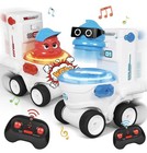 Osalon Remote Control Toilet Combat Vehicle Bumper Cars of 2 Red & Blue — photo 6