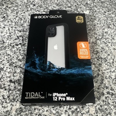 Body Glove Tidal Waterproof Case for iPhone 12 Pro Max Black/Clear