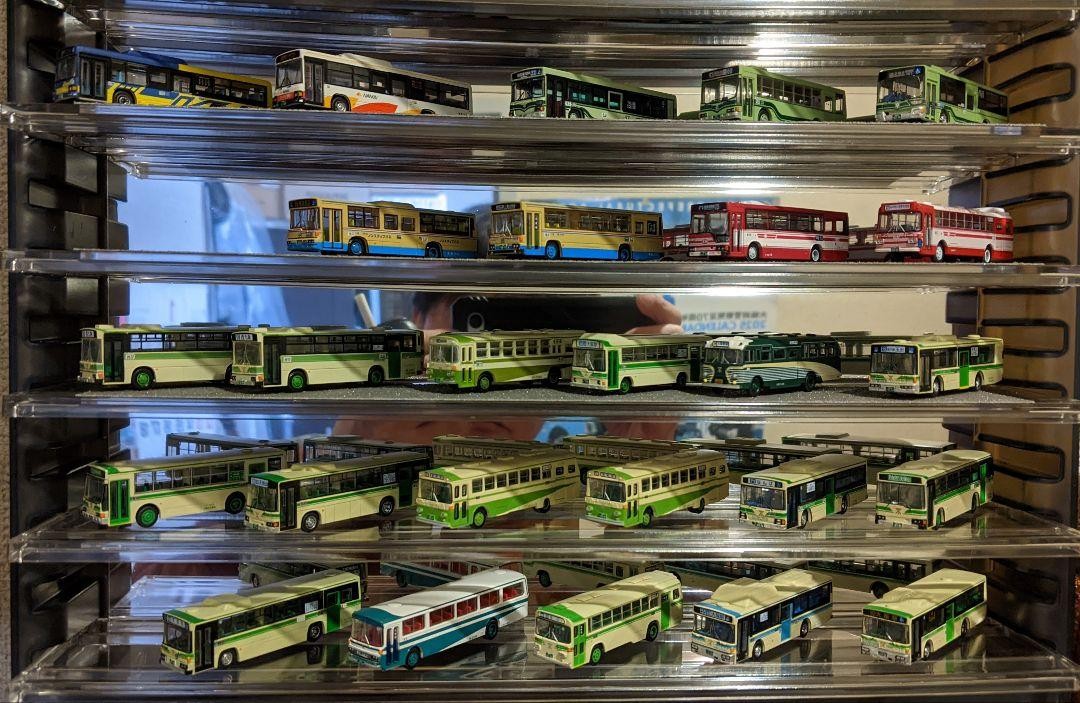 ミニチュアバス多数26台 ケース展示品【美品】 26 miniature buses Case exhibits | eBay